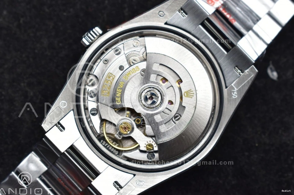 Bracelet Best Dial (Gain SS President Steel QF 36 Weight) V5 Grey vr3255 DayDate 904L on Edition 0421